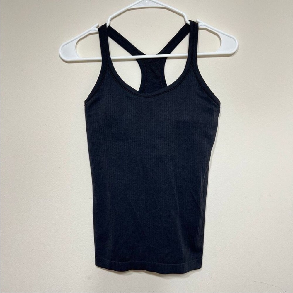 Lululemon Ebb to Street Tank Top Black 6 Women